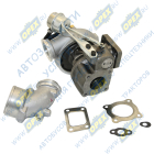 C13-295-01 Турбокомпрессор (дв.ЯМЗ-53443-10,20,23,ЯМЗ-53423-10,60) 170л.с. Евро-5 ГАЗон Некст GAZ on NEXT 4.4L (EURO-5) [YAMZ-53445-20] 170 H/P; с патрубком CZ Strakonice